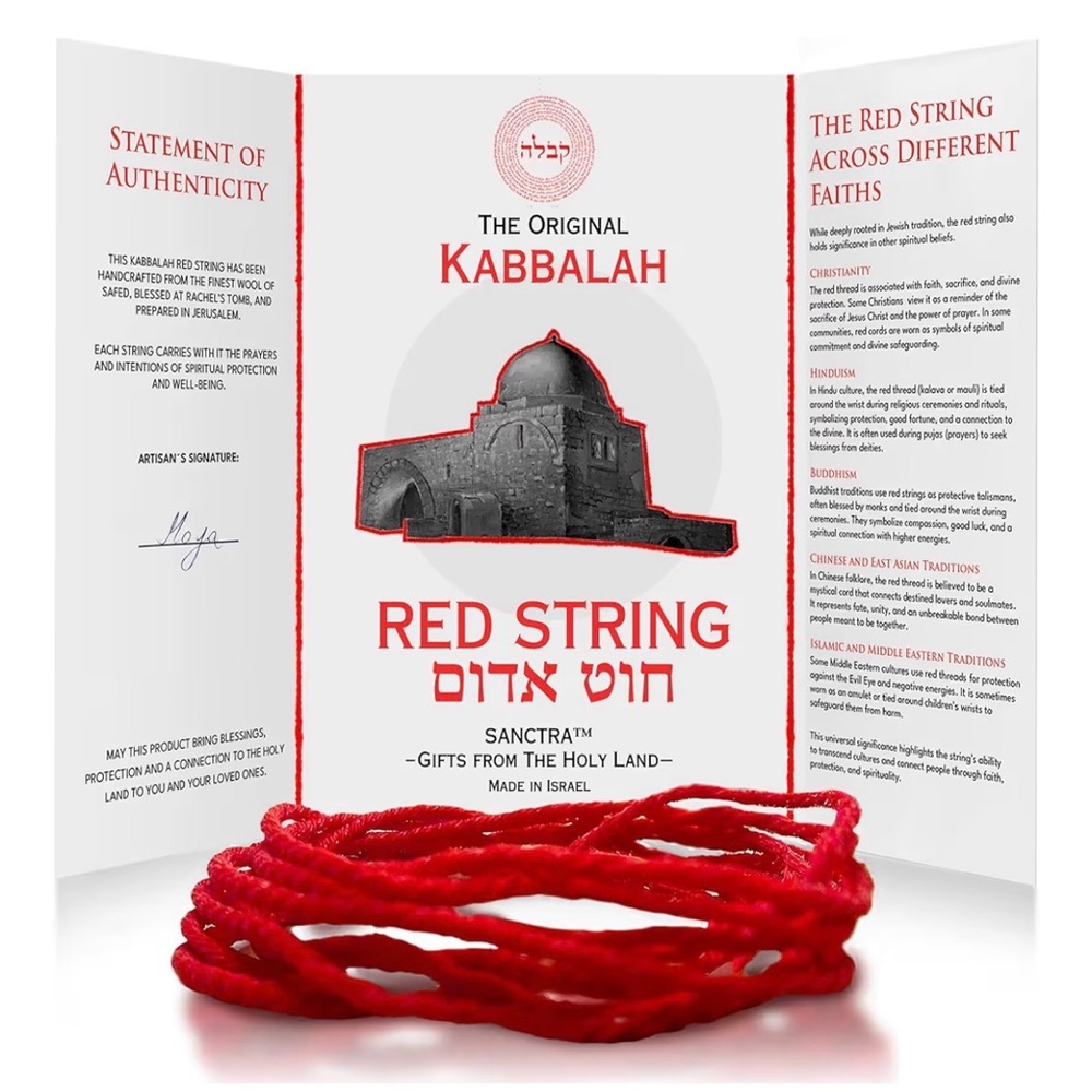 Kabbalah Red String - Picture 1 of 8